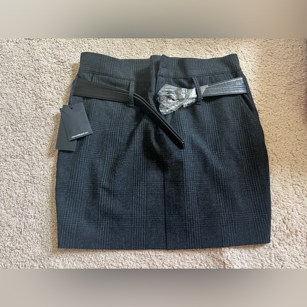 RtA double belts skirt